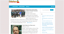 Desktop Screenshot of ethiofact.com